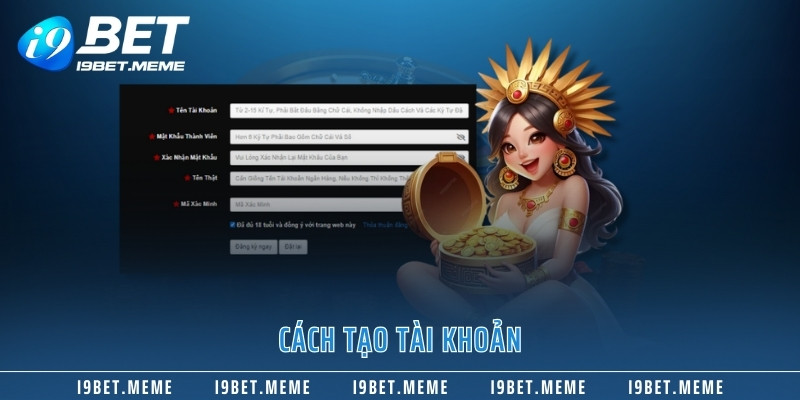 Cách tạo tài khoản